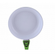 Tigaie ceramica Ertone ERT-MN 326 , maner silicon detasabil, dimensiune 26 cm , design ergonomic, eco cooking - Alb/Verde