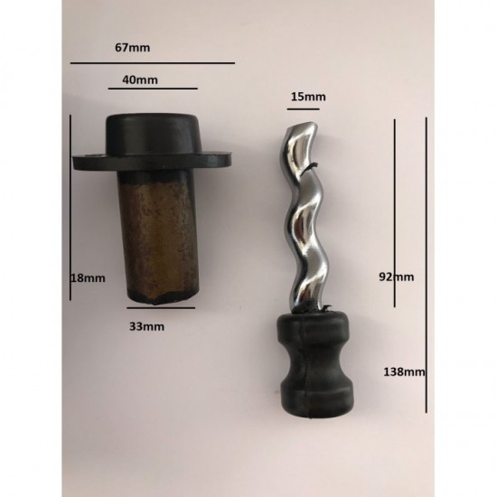 Melc rotativ ( Snec ) pentru pompe submersibile QGD