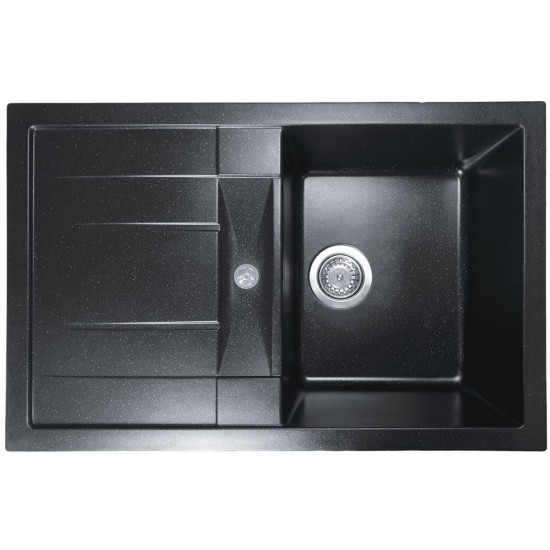 chiuveta negru metalic TROYA 7850 PREMIUM ELEFANT