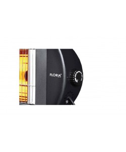Incalzitor cu infrarosu, putere 2500W, protectie impotriva supraincalzirii, lungime 90 cm, Floria ZLN-2250 negru
