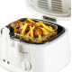 Friteuza electrica Hausberg, HB-1330AB 1800 W, capacitate 3 L, cuva cu strat antiaderent - culoare Alb