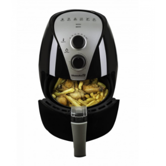 Friteuza cu Aer Fierbinte Airfryer Maestro Digital Hausberg HB-2250, 1500W, 2.6 Litri, Termostat - Temporizator