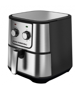 Friteuza Air Fryer Hausberg HB2360, 1600-1800 W, 5.2 L, Timer, protectie supra-incalzire - maner rece
