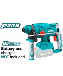 TOTAL - Ciocan rotopercutor -2J- Li-Ion - 20V - motor fara perii(INDUSTRIAL) TOTAL - Ciocan rotopercutor -2J- Li-Ion - 20V - motor fara perii(INDUSTRIAL)