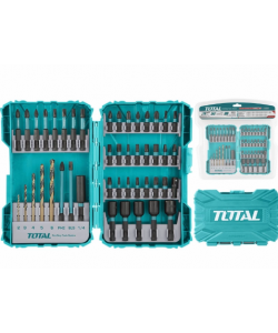 TOTAL - Set 45 biti de impact pentru surubelnita