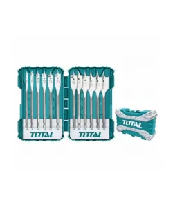 TOTAL - Set 12 buc burghie plate pentru lemn TOTAL - Set 12 buc burghie plate pentru lemn