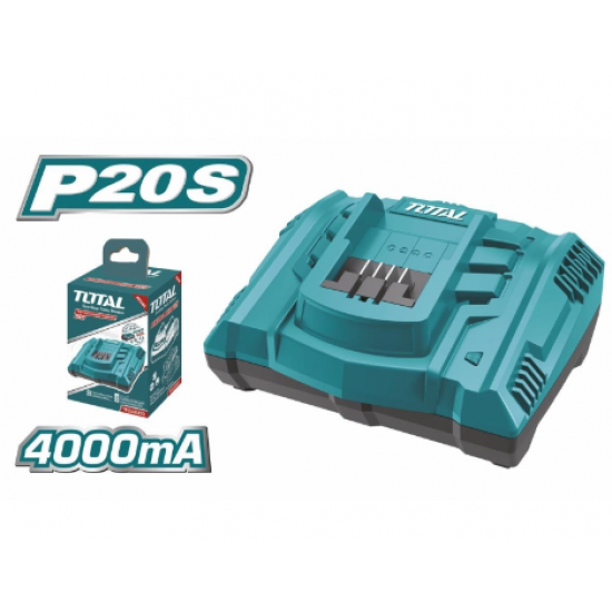TOTAL - Incarcator rapid 20V-4.0Ah (INDUSTRIAL)