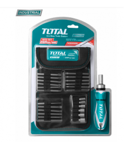 TOTAL - Set surbelnita cu clichet - 26 piese (INDUSTRIAL)