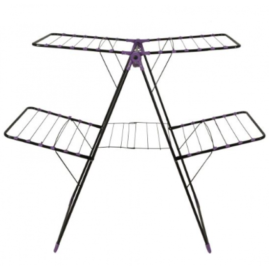 Uscator de rufe metalic Genius Dublu Maestro pliabil - 20Kg