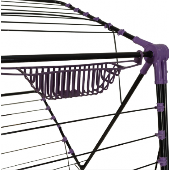 Uscator de rufe metalic Genius Dublu Maestro pliabil - 20Kg
