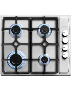Plita incorporabila Hausberg HB-556IN, Gaz, 4 arzatoare, Sistem siguranta GAZ, Gratar din fonta - Inox Plita incorporabila Hausberg HB-556IN, Gaz, 4 arzatoare, Sistem siguranta GAZ, Gratar din fonta - Inox