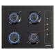 Plita Incorporabila Rustica Hausberg HB-575RST, 4 arzatoare, Gaz, 60 cm - Negru Plita Incorporabila Rustica Hausberg HB-575RST, 4 arzatoare, Gaz, 60 cm - Negru