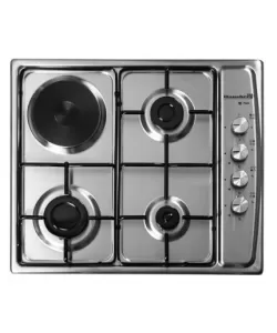 Plita incorporabila pe gaz Hausberg HB-562, 3 arzatoare pe gaz - 1 arzator electric