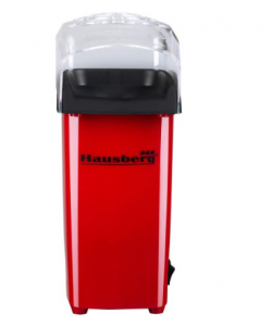 Aparat Popcorn, Hausberg HB910RS 1200 w, jet aer cald, premium - rosu