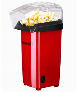 Aparat Popcorn, Hausberg HB910RS 1200 w, jet aer cald, premium - rosu
