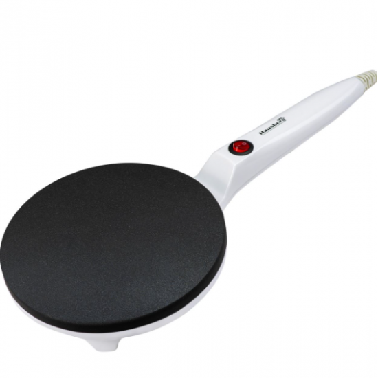 Plita pentru clatite Hausberg HB-9910AB, design compact, suprafata antiaderenta - alb