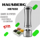 Rasnita sare/piper Hausberg HB-H7650, Electrica - corp din inox 22 cm