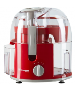 Storcator de fructe Hausberg HB7500RS, 2 viteze, lame inox, 400ml, 350 W - Rosu