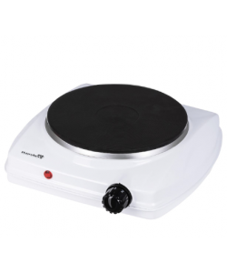 Plita electrica Hausberg HB-519AB, Alb, 1 arzator, Putere 1500W - Termostat