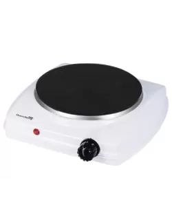 Plita electrica Hausberg HB-519AB, Alb, 1 arzator, Putere 1500W - Termostat