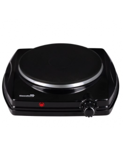 Plita electrica Hausberg HB-519NG, Negru, 1 arzator, Putere 1500W - Termostat