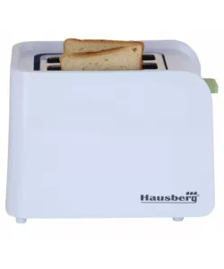Prajitor de paine Hausberg HB-195VR, 750 W, 2 felii, functie decongelare, functie reincalzire, 6 trepte putere - Alb/Verde Prajitor de paine Hausberg HB-195VR, 750 W, 2 felii, functie decongelare, functie reincalzire, 6 trepte putere - Alb/Verde