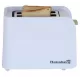 Prajitor de paine Hausberg HB-195VR, 750 W, 2 felii, functie decongelare, functie reincalzire, 6 trepte putere - Alb/Verde Prajitor de paine Hausberg HB-195VR, 750 W, 2 felii, functie decongelare, functie reincalzire, 6 trepte putere - Alb/Verde