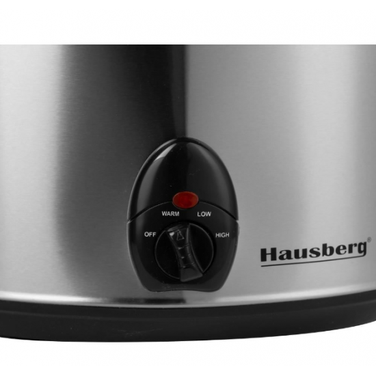 Oala electrica Hausberg HB-1302 ,Capac sticla termorezistenta ,Putere 320W - Capacitate 8L
