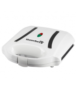 Sandwich-maker Hausberg HB-3535AB, 800 W, alb - model grill