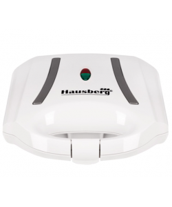 Sandwich-maker Hausberg HB-3535AB, 800 W, alb - model grill
