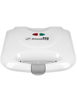 Sandwich Maker Hausberg HB-3510, 800 w - Alb