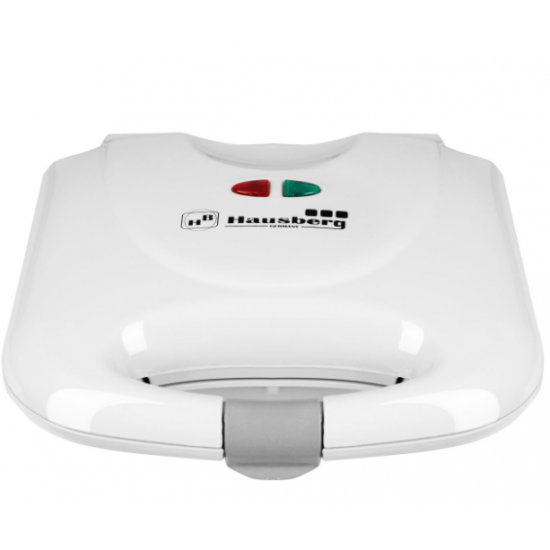 Sandwich Maker Hausberg HB-3510, 800 w - Alb