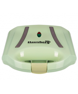 Sandwich-maker Hausberg HB-3535VR, 800 W, verde - model grill