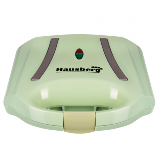 Sandwich-maker Hausberg HB-3535VR, 800 W, verde - model grill