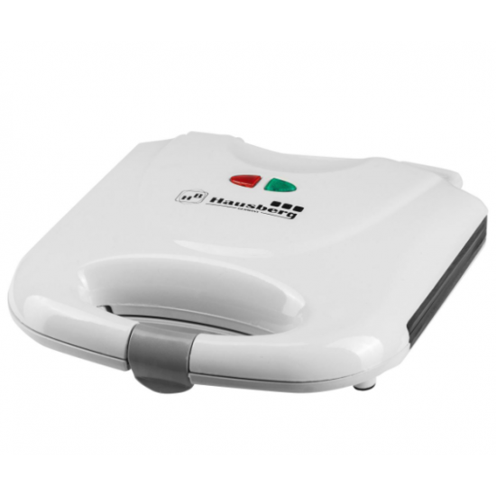 Sandwich Maker Hausberg HB-3510, 800 w - Alb