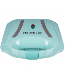 Sandwich-maker Hausberg HB-3535BL, 800 W, bleu - model grill