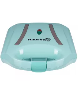 Sandwich-maker Hausberg HB-3535BL, 800 W, bleu - model grill Sandwich-maker Hausberg HB-3535BL, 800 W, bleu - model grill