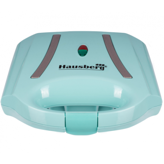 Sandwich-maker Hausberg HB-3535BL, 800 W, bleu - model grill