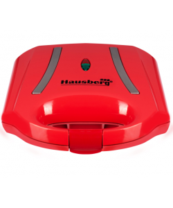 Sandwich-maker Hausberg HB-3535RS, 800 W, rosu - model grill