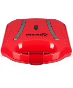 Sandwich-maker Hausberg HB-3535RS, 800 W, rosu - model grill Sandwich-maker Hausberg HB-3535RS, 800 W, rosu - model grill