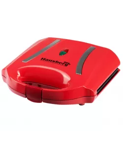 Sandwich-maker Hausberg HB-3535RS, 800 W, rosu - model grill Sandwich-maker Hausberg HB-3535RS, 800 W, rosu - model grill