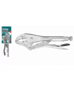 TOTAL - Cleste cu blocare 10" maner plastic