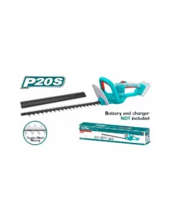 TOTAL - Foarfeca electrica pentru tuns gard viu, Li-Ion - 20V (NU include acumulator si incarcator) TOTAL - Foarfeca electrica pentru tuns gard viu, Li-Ion - 20V (NU include acumulator si incarcator)