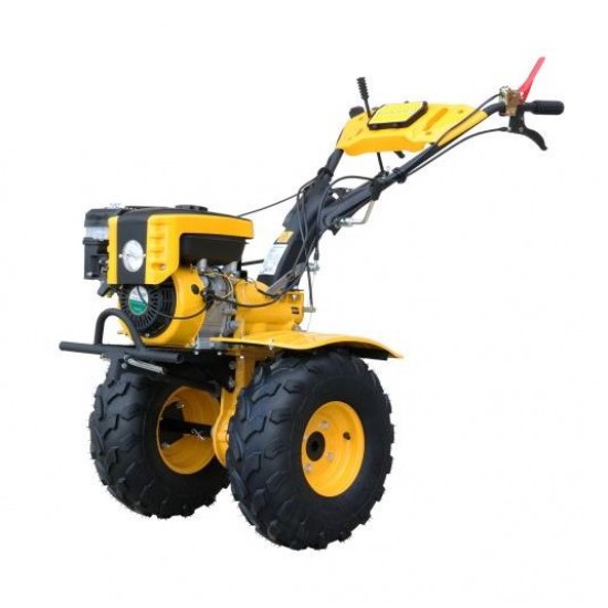 ProGARDEN Campo 873 Alpine motocultor 7CP, 2+1 trepte, 2+1+1 freze, benzina, roti ATV, 2 prize putere