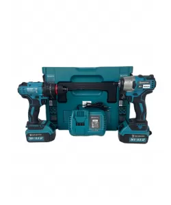 Trusa Bormasina cu impact + Bormasina de gaurit si insurubat. Top Helper, 2 acumulatori 36V 8 Ah Trusa Bormasina cu impact + Bormasina de gaurit si insurubat. Top Helper, 2 acumulatori 36V 8 Ah