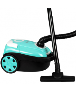 Aspirator cu sac - Hausberg HB-2004VR, 700 w, sac panza, capacitate sac 3 L - Verde