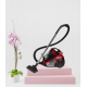 Aspirator fara sac Hausberg HB-2820RS, 2200 W, 4.5 L - Negru/Rosu