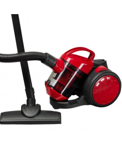 Aspirator fara sac Hausberg HB2090RS, 700W, Ciclonic, Capacitate 1.5L - Rosu