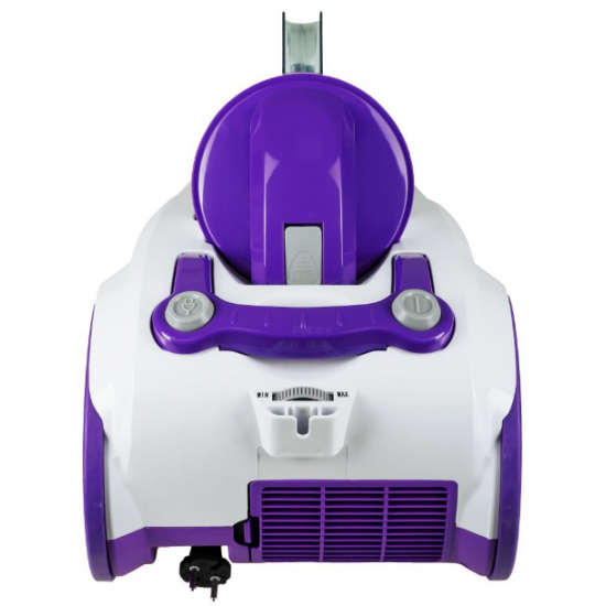 Aspirator fara sac Hausberg HB-2060 Cyclone Vacuum Cleaner, 3L, 1400W, 85dB - Alb/Mov