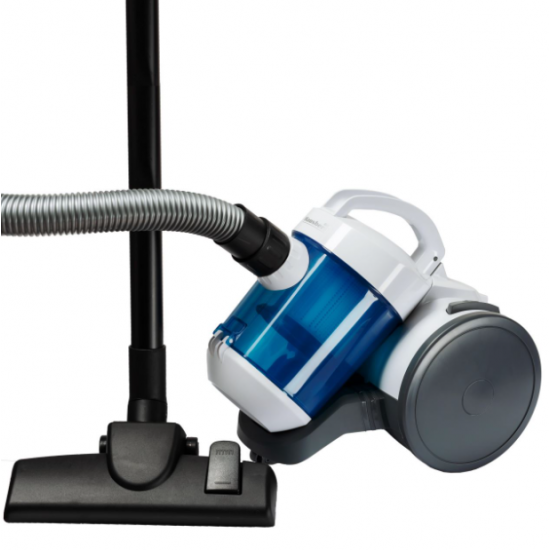 Aspirator fara sac Hausberg HB 2040 AB, 1000 W, 1.2 L - Alb/Albastru